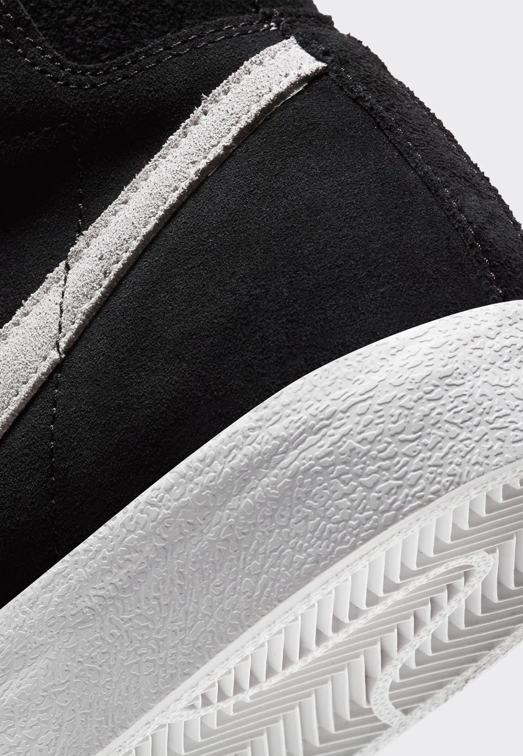 Blazer Mid '77 Suede - black/white