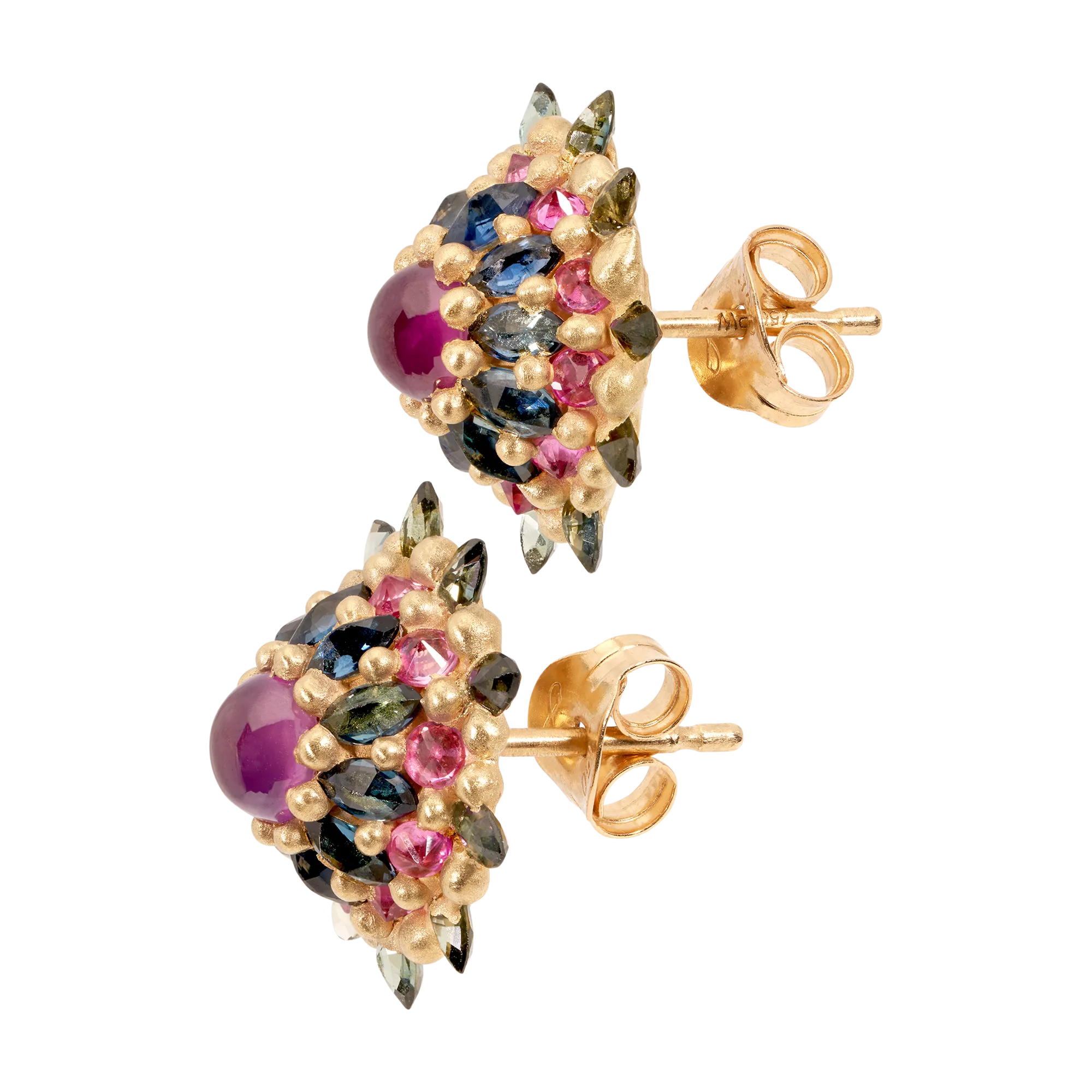 Blossom Crush Morning Glory ClusterF@&$ Stud Earrings - 11400