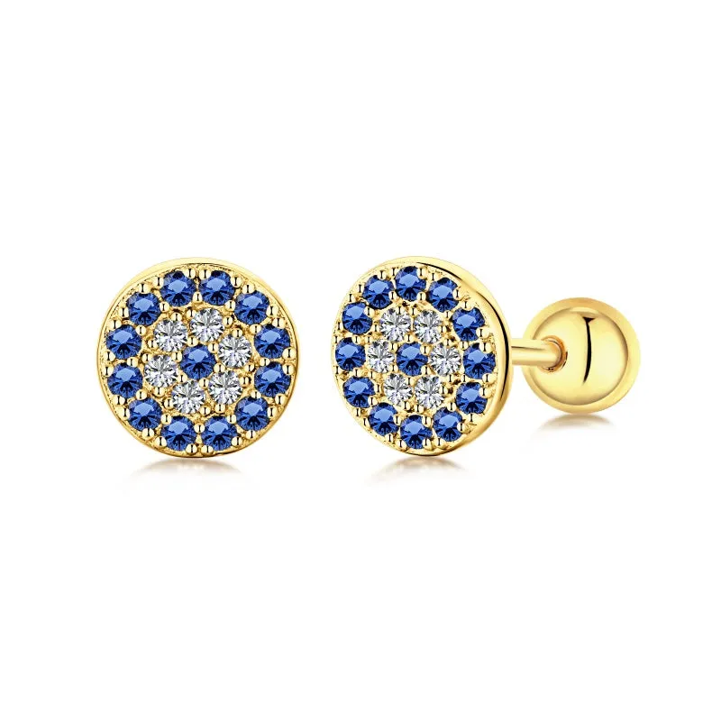 Blue Eyes Studs