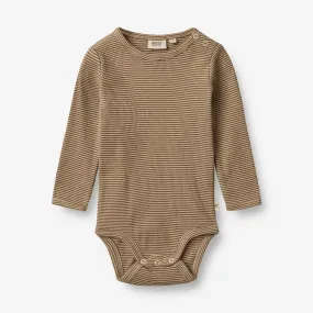 Body Berti | Baby - beige rib stripe