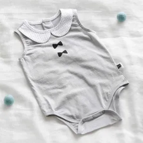 Borny Bodysuits Gray Tuxedo