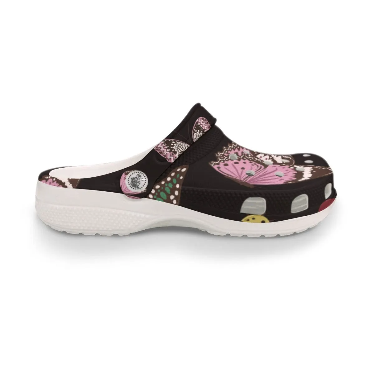 Botanical Butterfly - Print Women's Classic Clogs