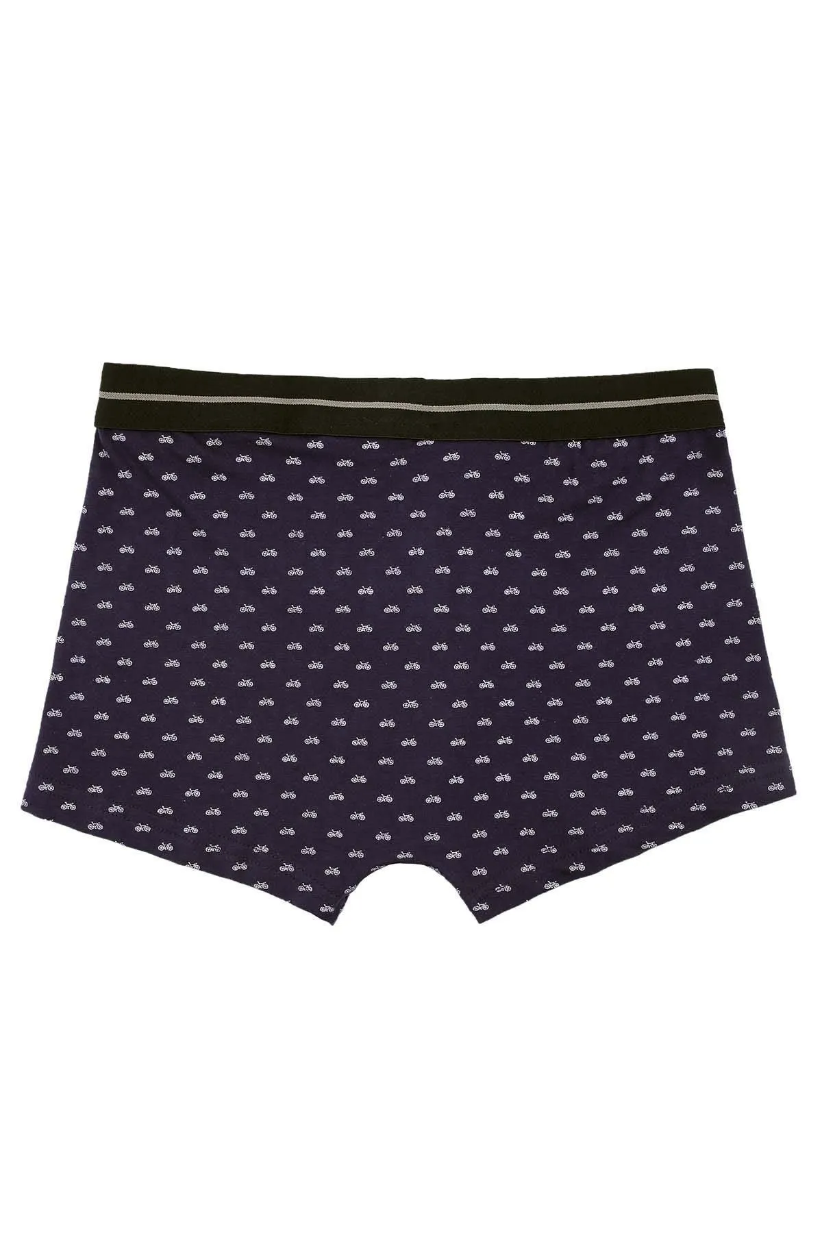 BOXER SHORT PRINT NAVY BLUE