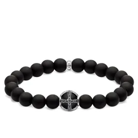 Bracelet Cross Black