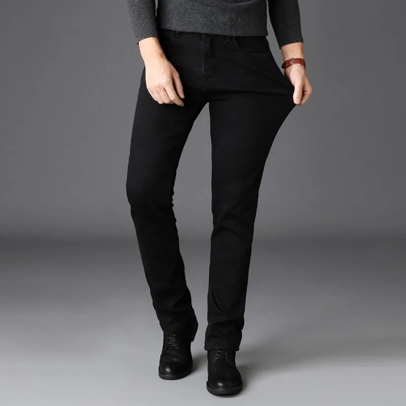 Brands Jeans Trousers New Black Elasticity Skinny Jeans