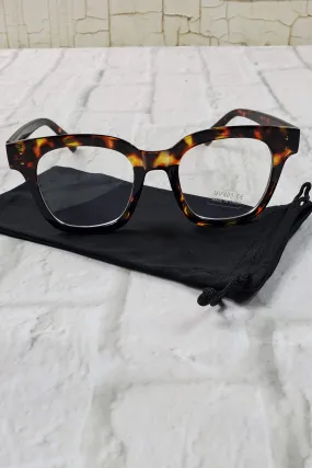 Brown Tortoise Blue Light Blocking Glasses