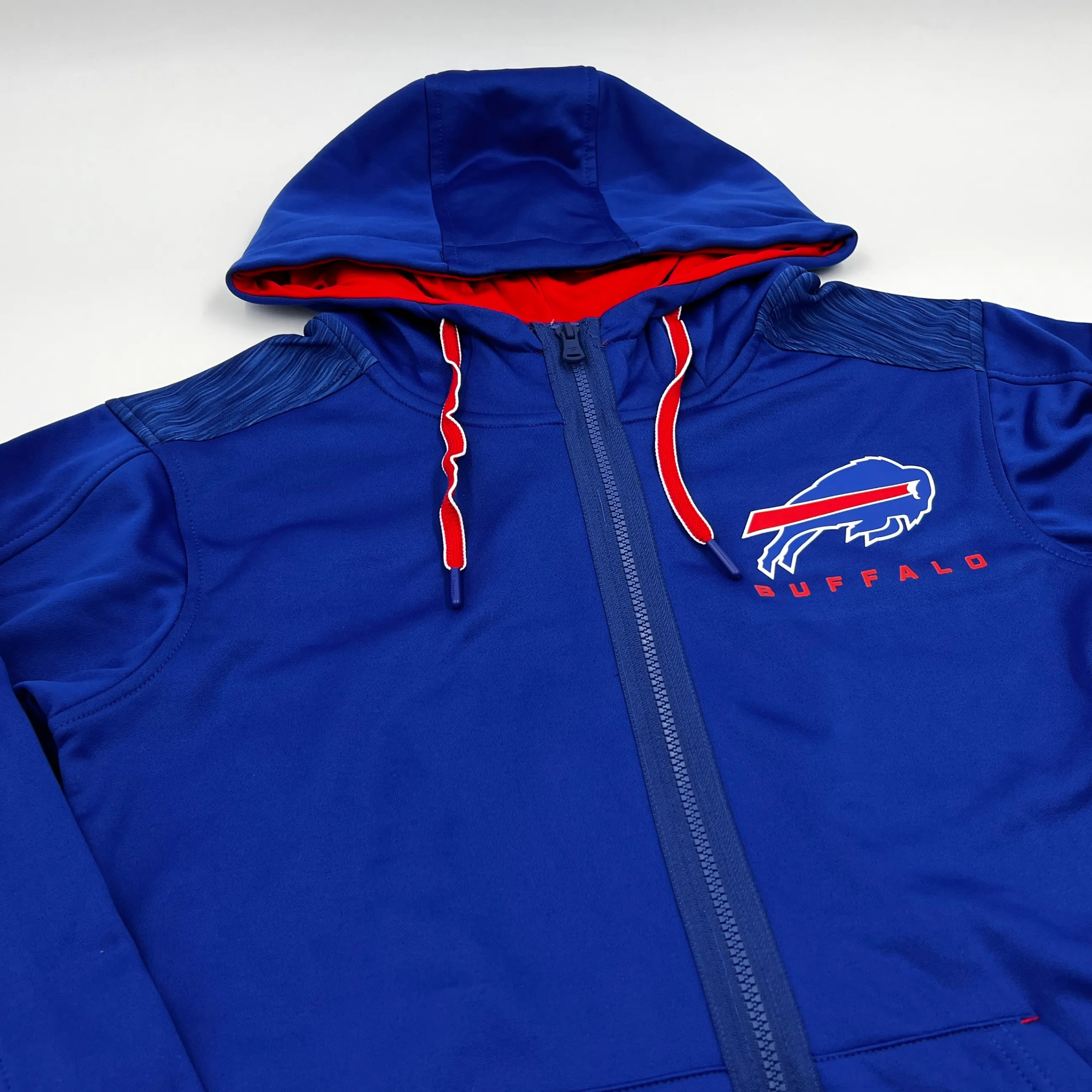 Buffalo Bills Royal Blue Fanatics Zip-Up Hoodie