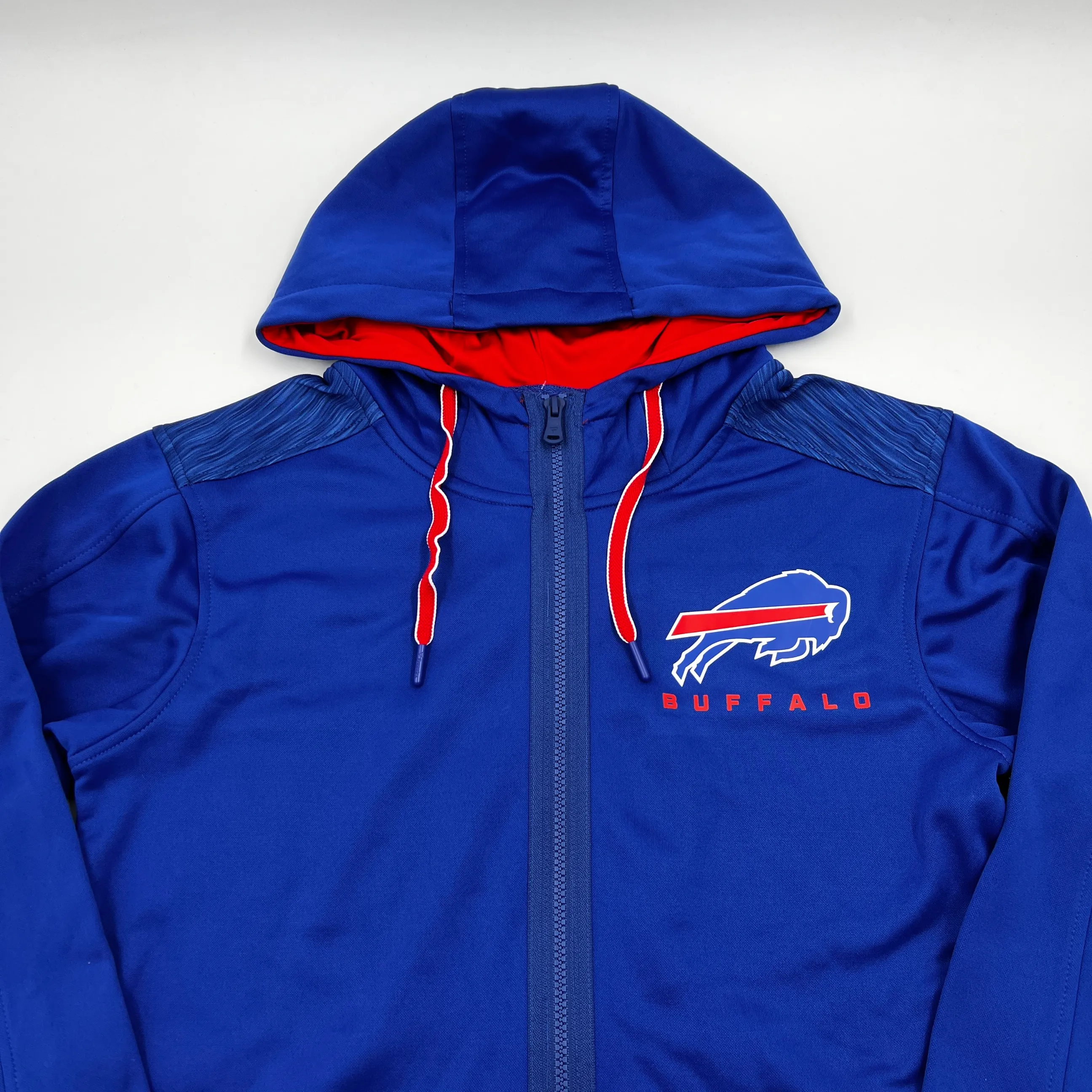 Buffalo Bills Royal Blue Fanatics Zip-Up Hoodie