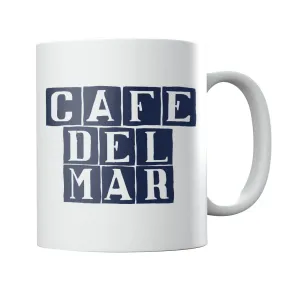 Café del Mar Blue Tile Logo Mug