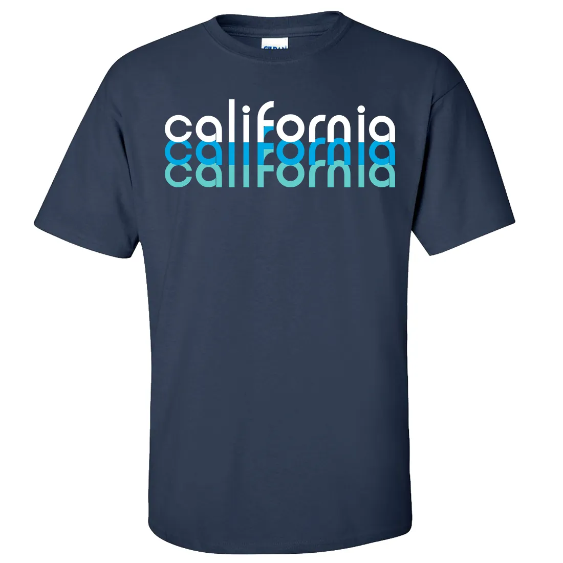 California Cool Stacked Asst Colors T-shirt/tee