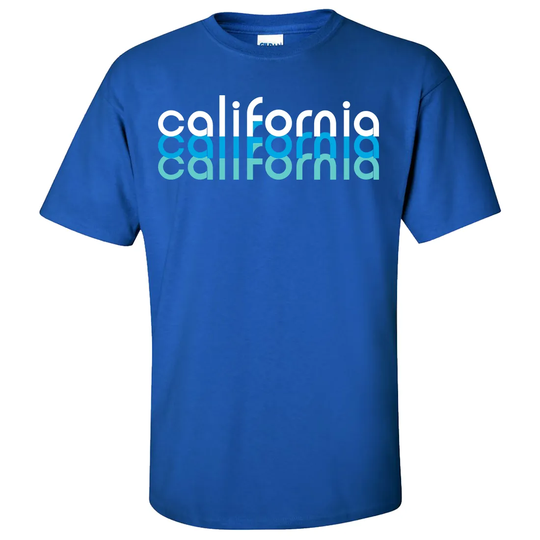 California Cool Stacked Asst Colors T-shirt/tee