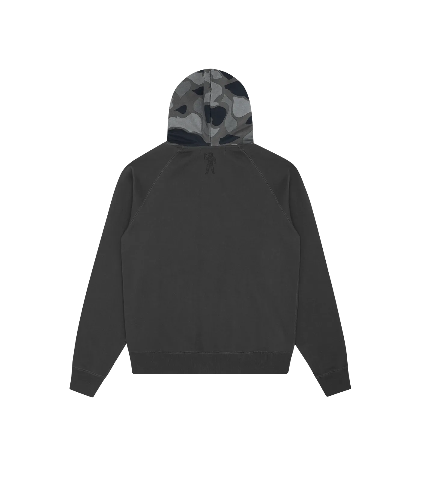 CAMO ARCH LOGO ZIP THROUGH HOOD - GREY