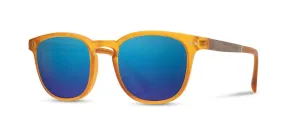 CAMP Eyewear Topo Sunglasses Matte Orange | Walnut