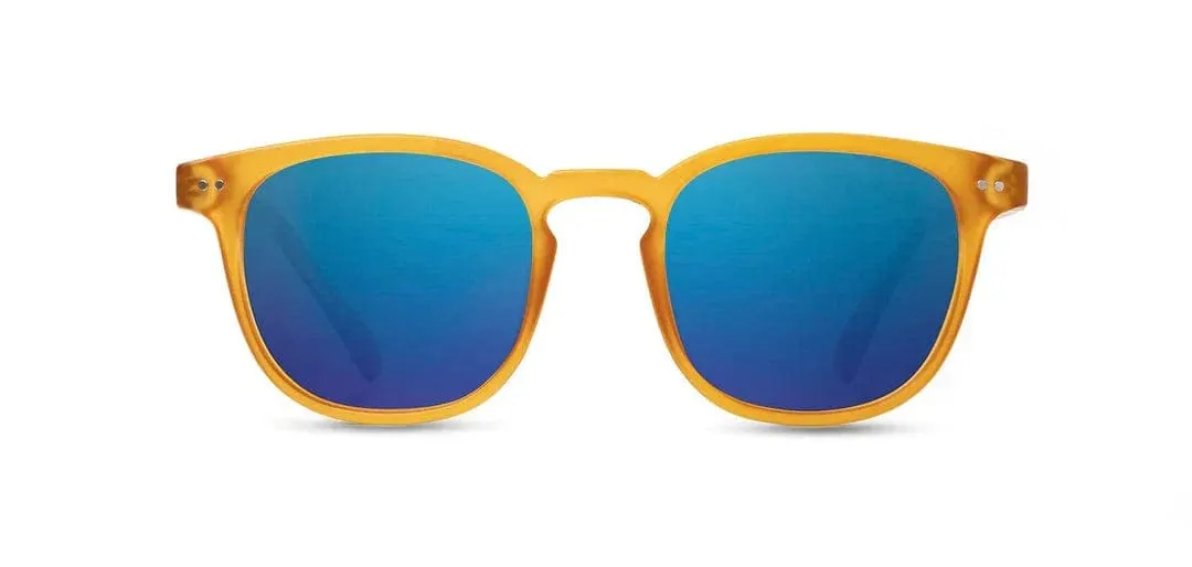 CAMP Eyewear Topo Sunglasses Matte Orange | Walnut