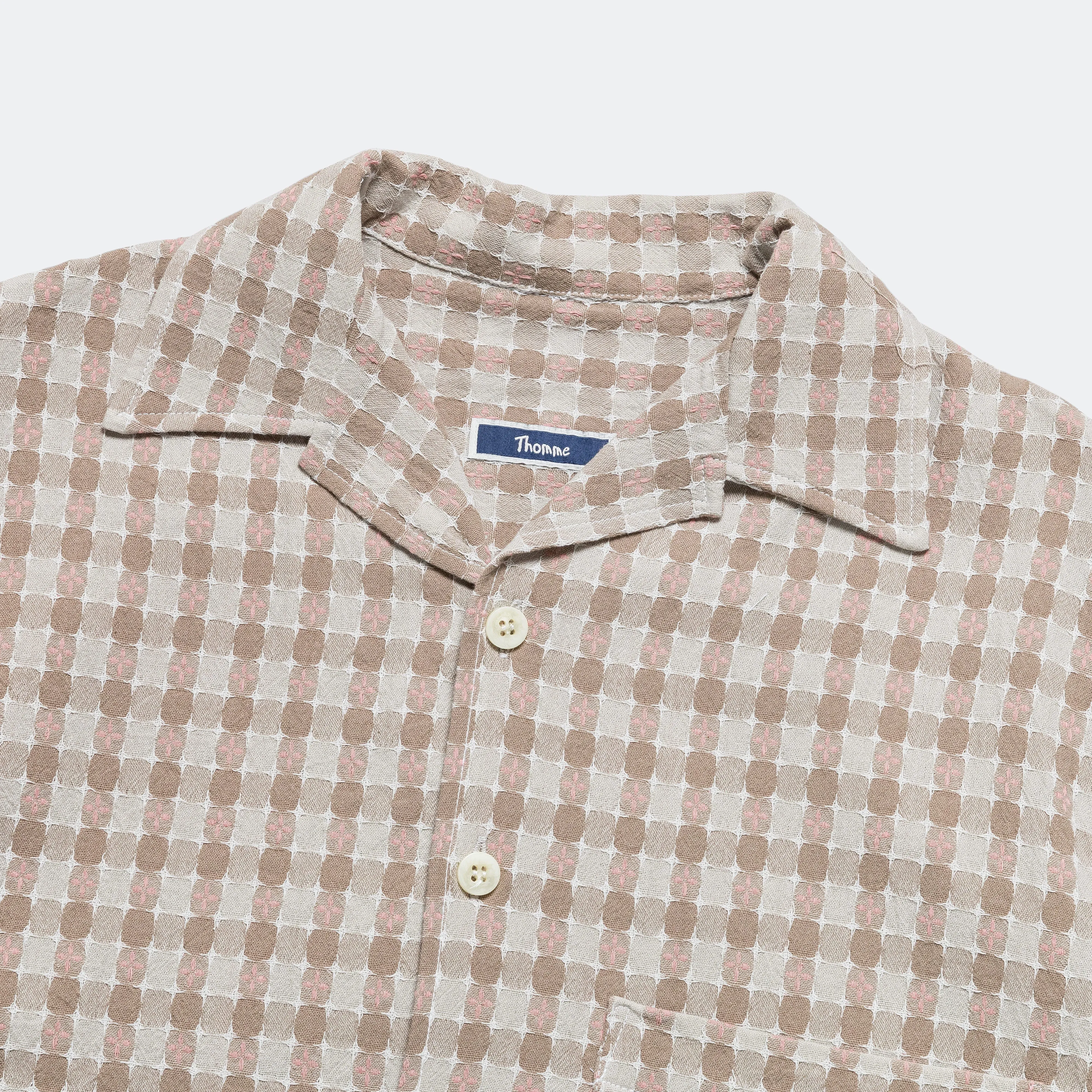 Camp Shirt Check - Beige