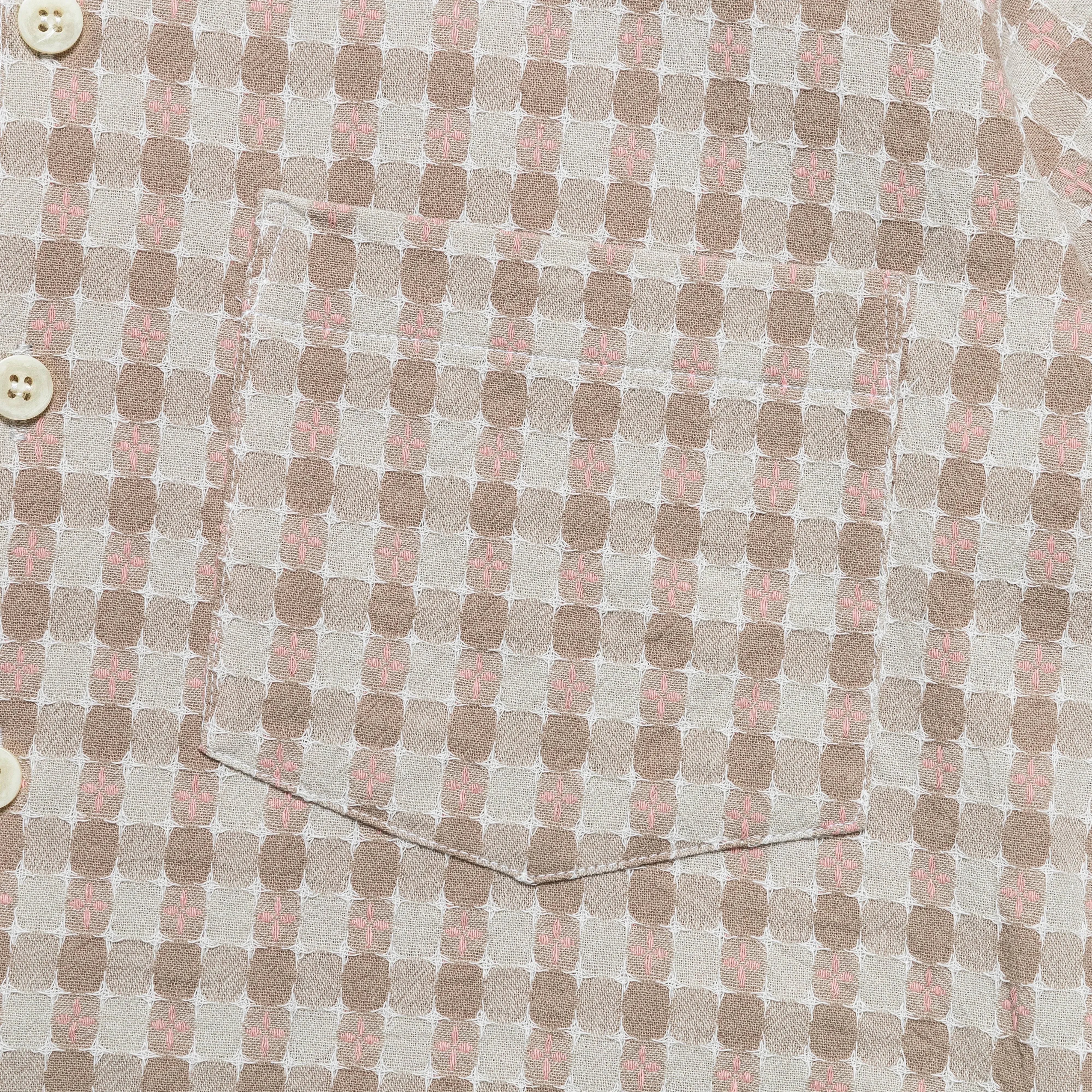 Camp Shirt Check - Beige