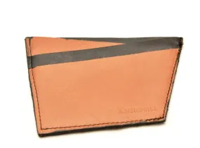 Card Wallet  | brown and black calf