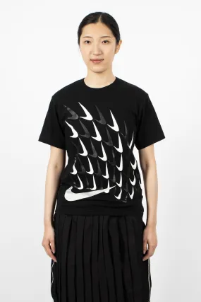 CDG BLACK x Nike Logo T-Shirt Black