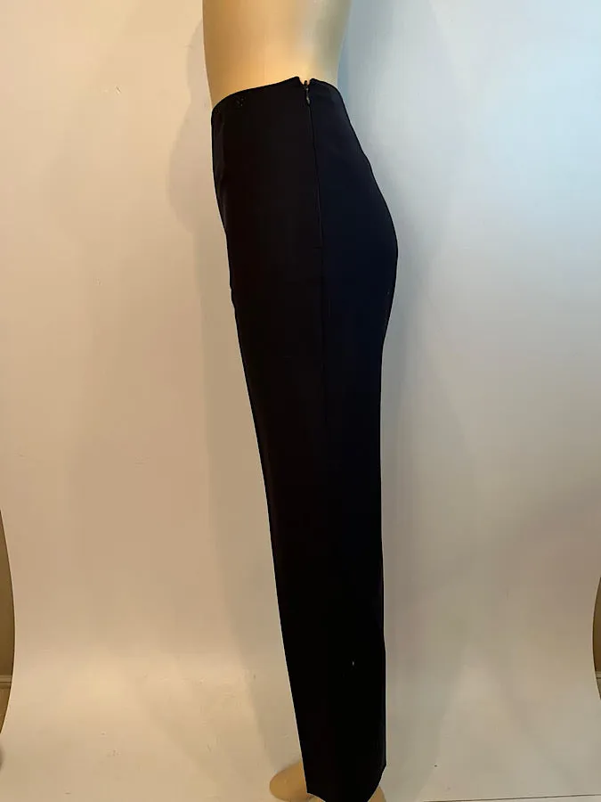 Chanel Black Trouser Pants US 4