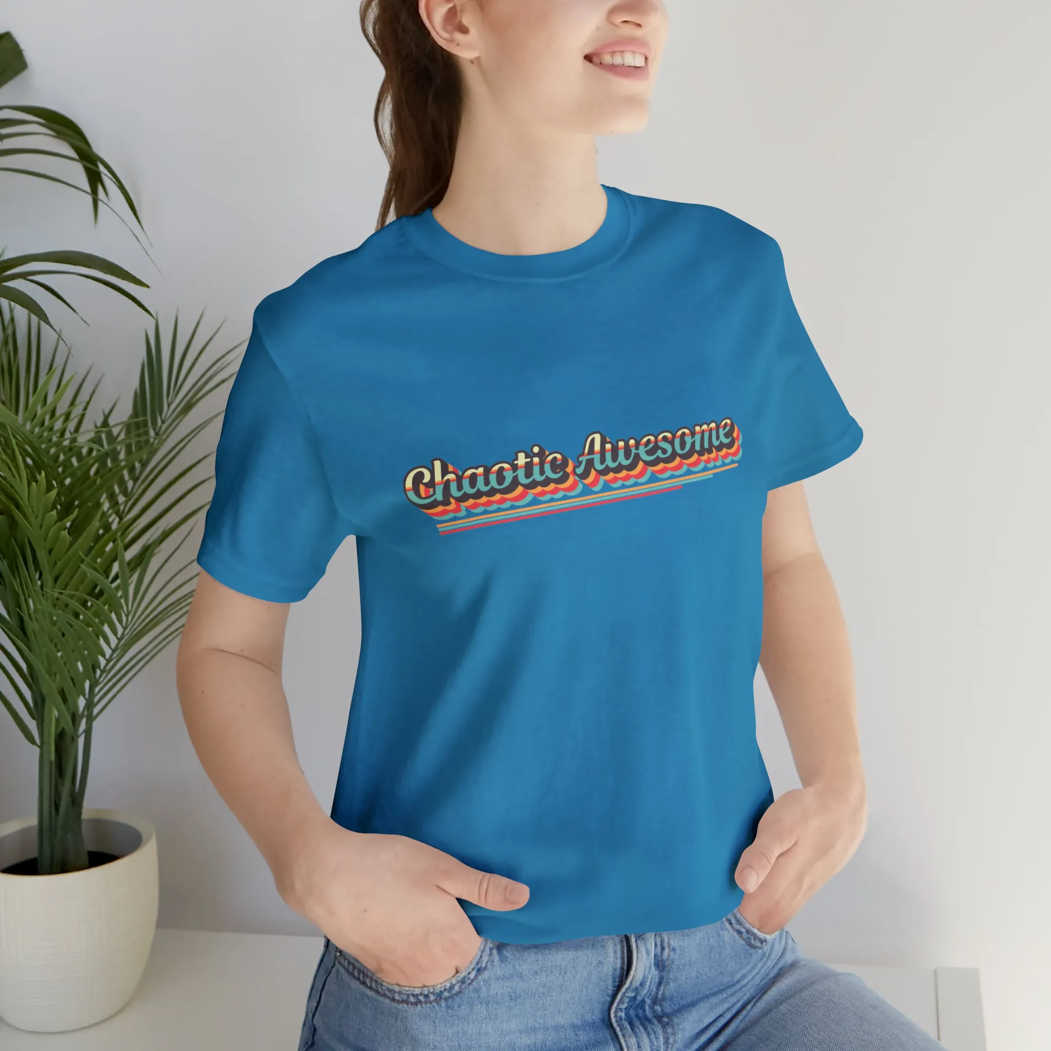 Chaotic Awesome Retro Tee