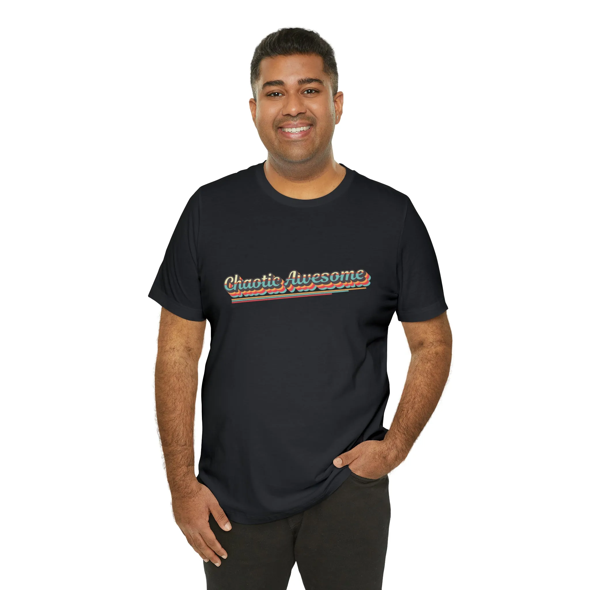 Chaotic Awesome Retro Tee