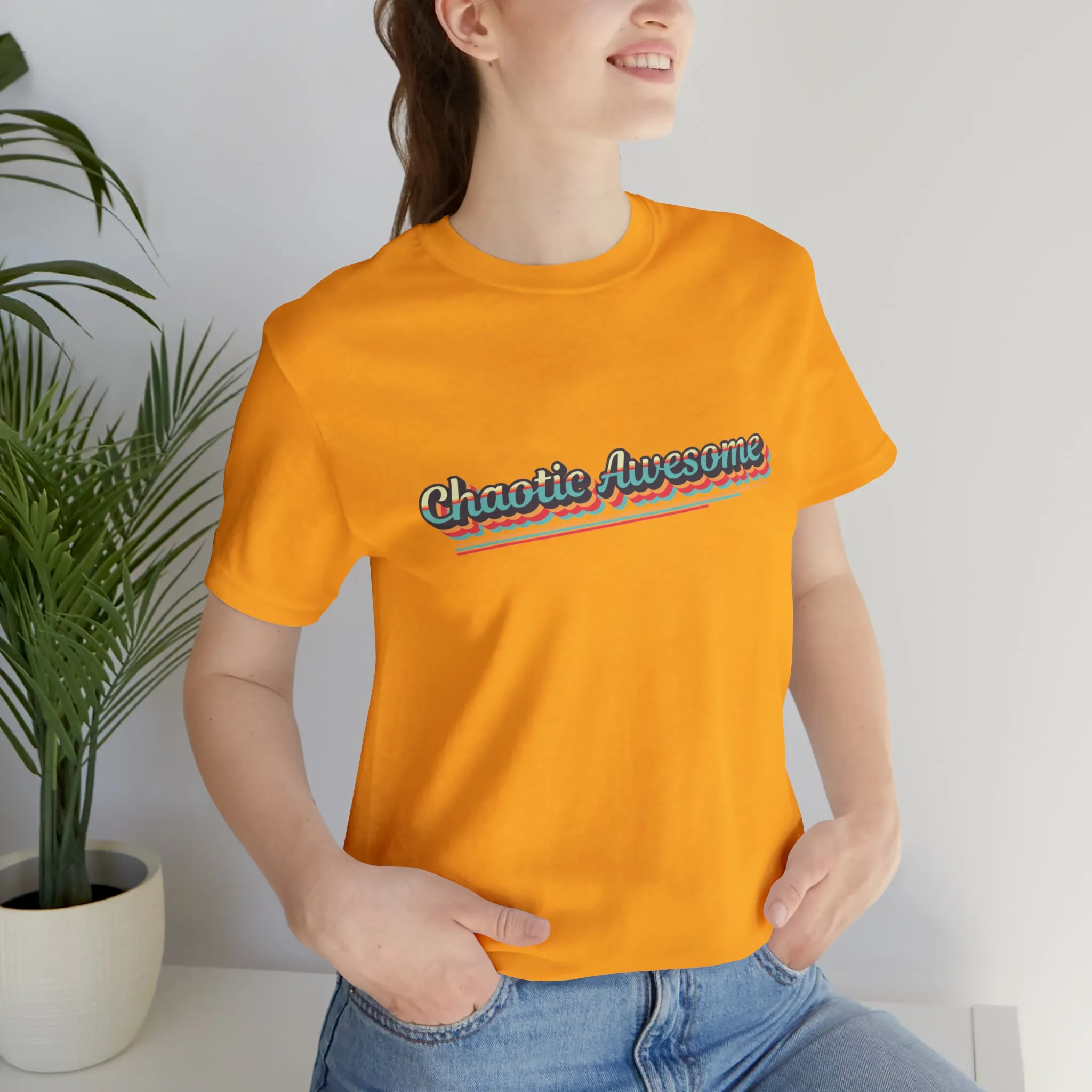 Chaotic Awesome Retro Tee