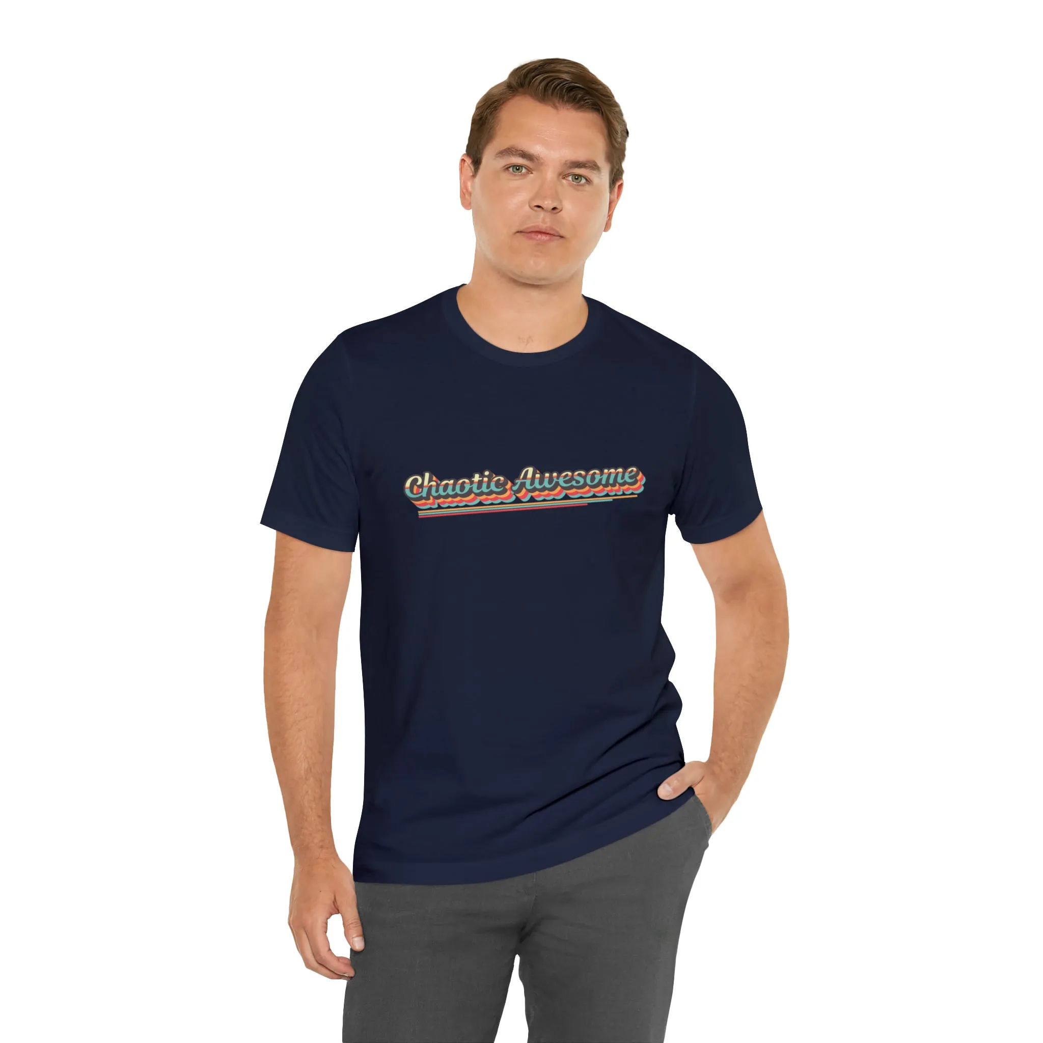 Chaotic Awesome Retro Tee