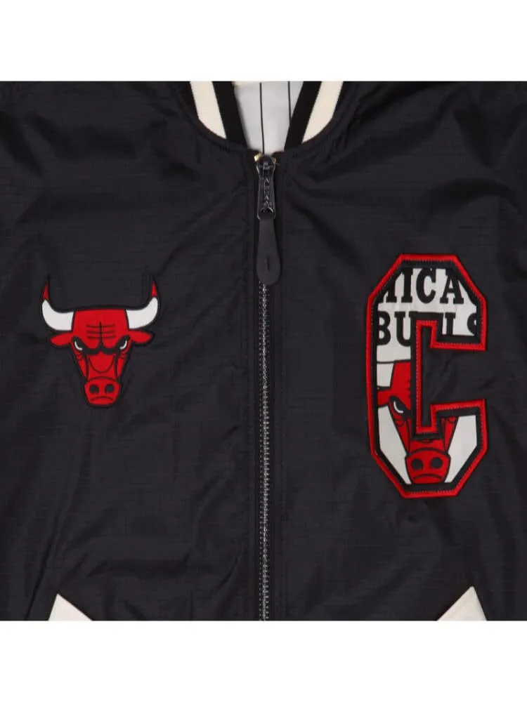 CHICAGO BULLS X ALPHA X NEW ERA L-2B BOMBER JACKET