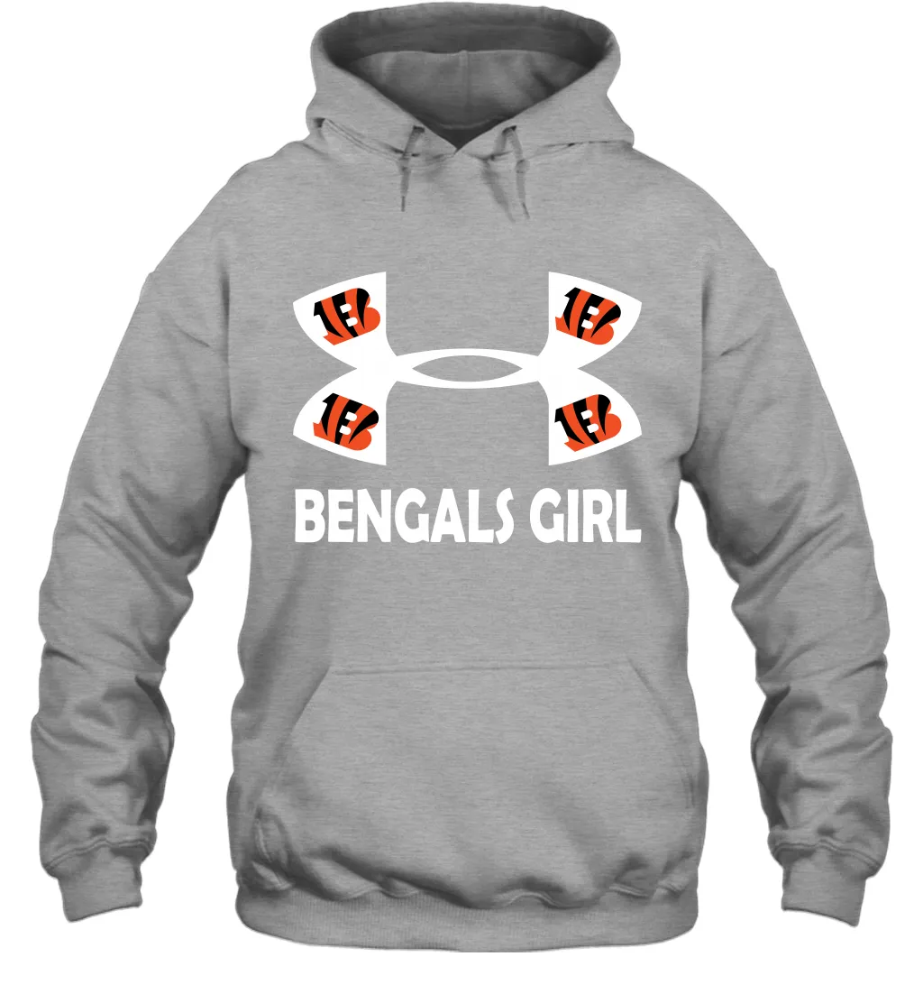 Cincinnati Bengals Girl Under Armour Football Hoodies