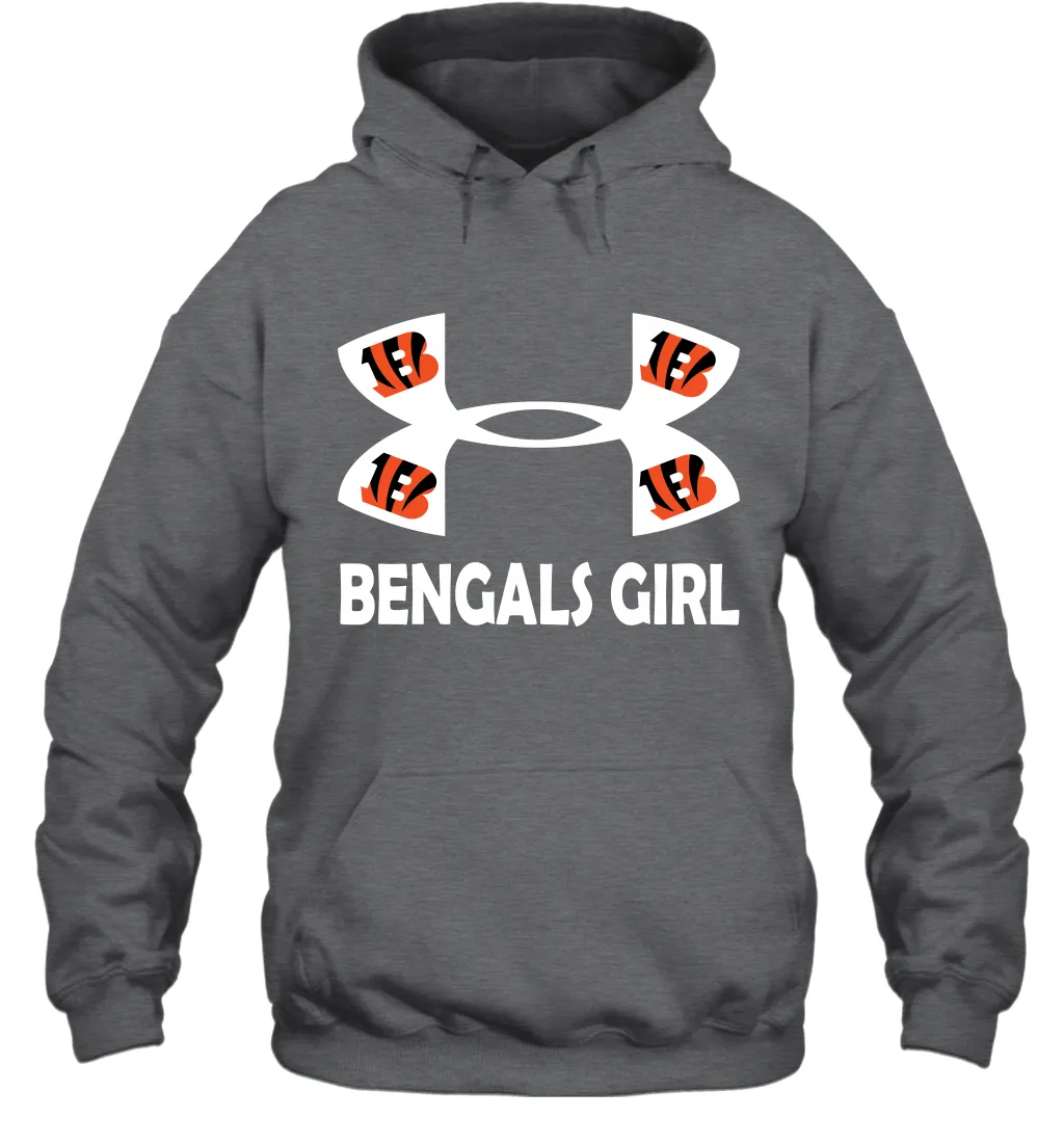 Cincinnati Bengals Girl Under Armour Football Hoodies