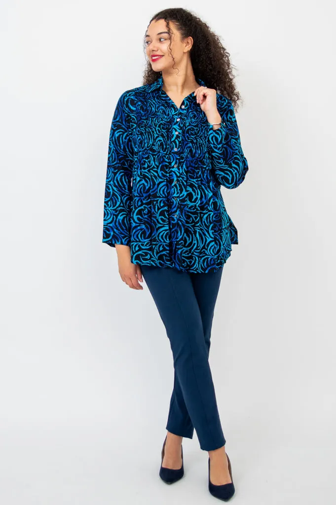 Cindy L/S Blouse, Whirpool