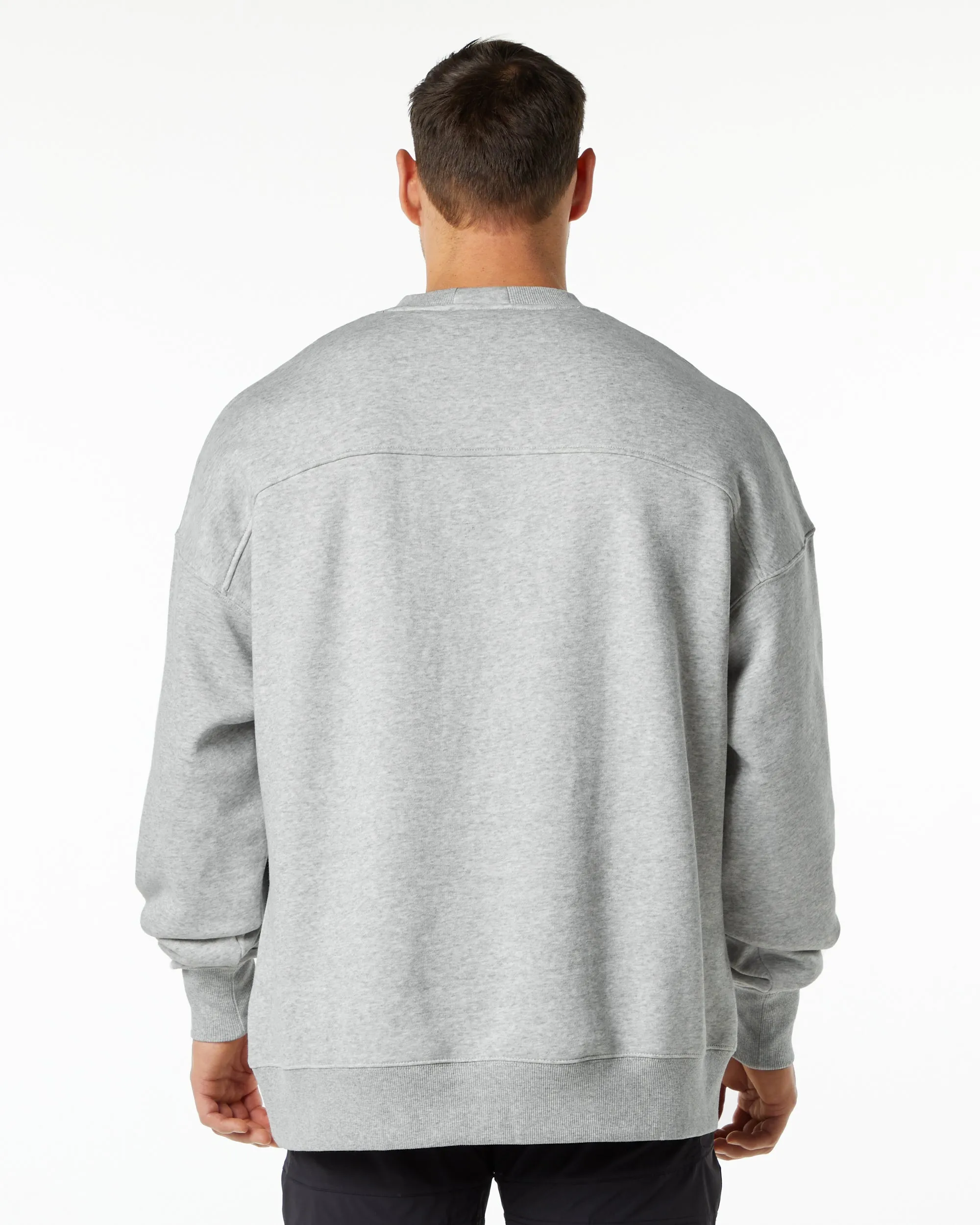 Classic Crew - Heather Grey