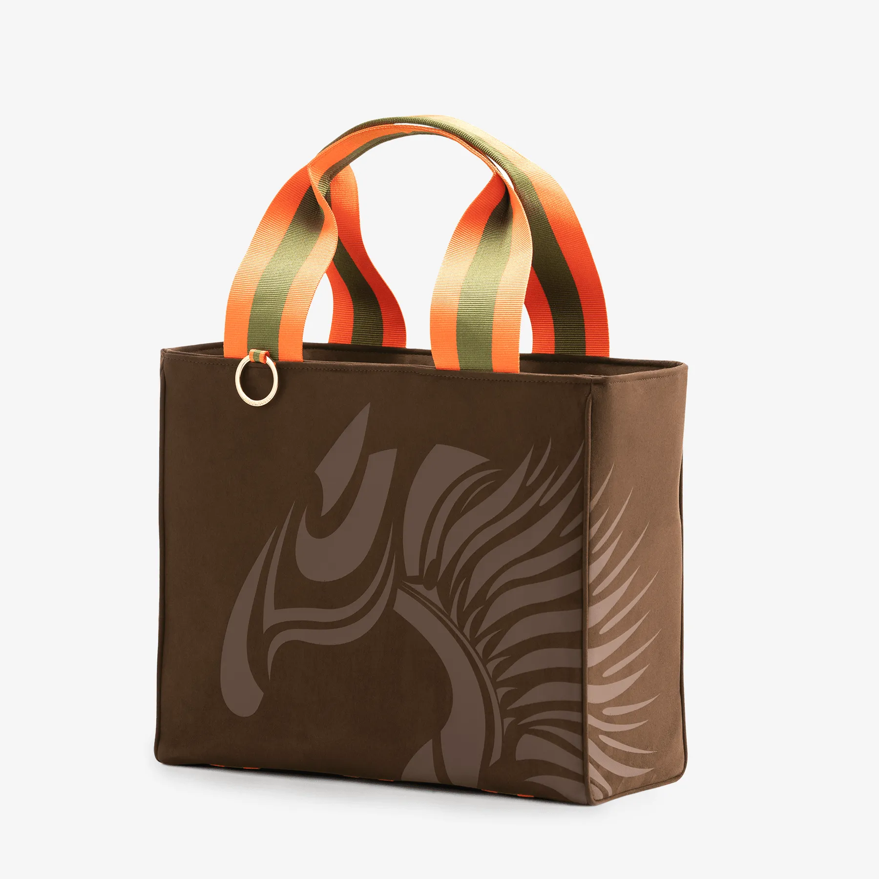 Classic Equestrian Tote "Chocolate Brown"