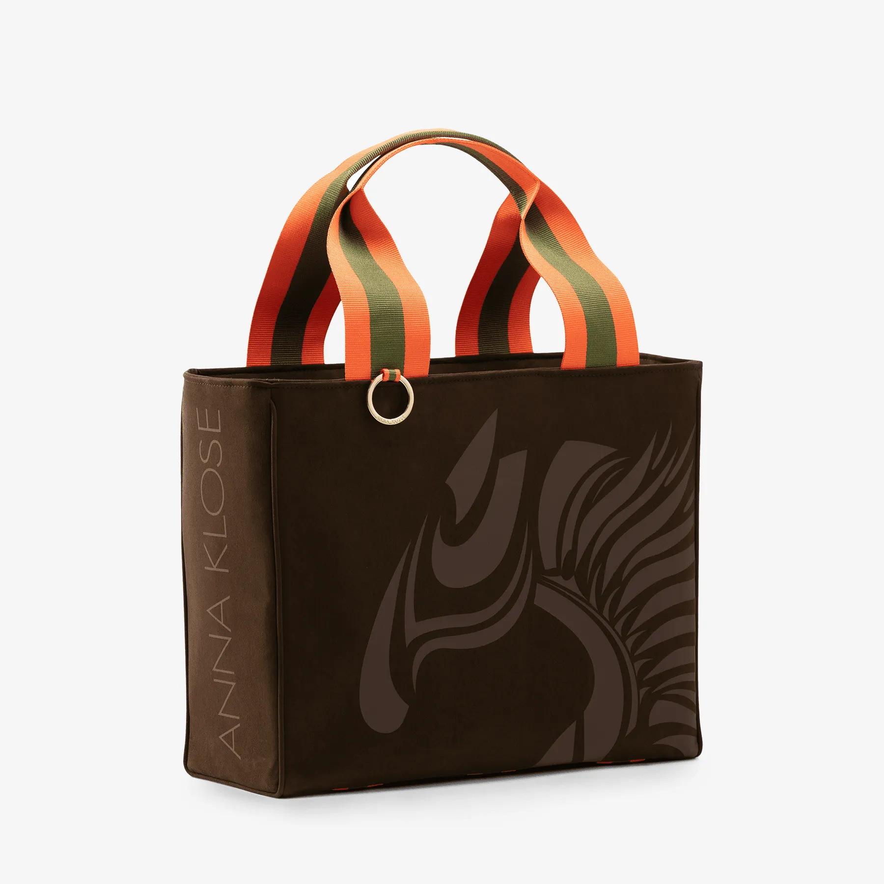 Classic Equestrian Tote "Chocolate Brown"