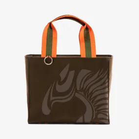 Classic Equestrian Tote "Chocolate Brown"