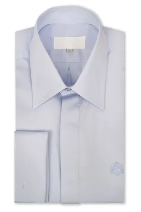 Classic Sky Blue Forward Point Collar Shirt