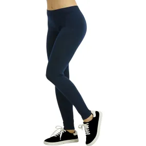 CLEARANCE LEGGINGS (CASE OF 60 - $1.25 / PIECE) - Wholesale Lightweight Leggings in Navy Blue SKU: EX900-NAVY-60