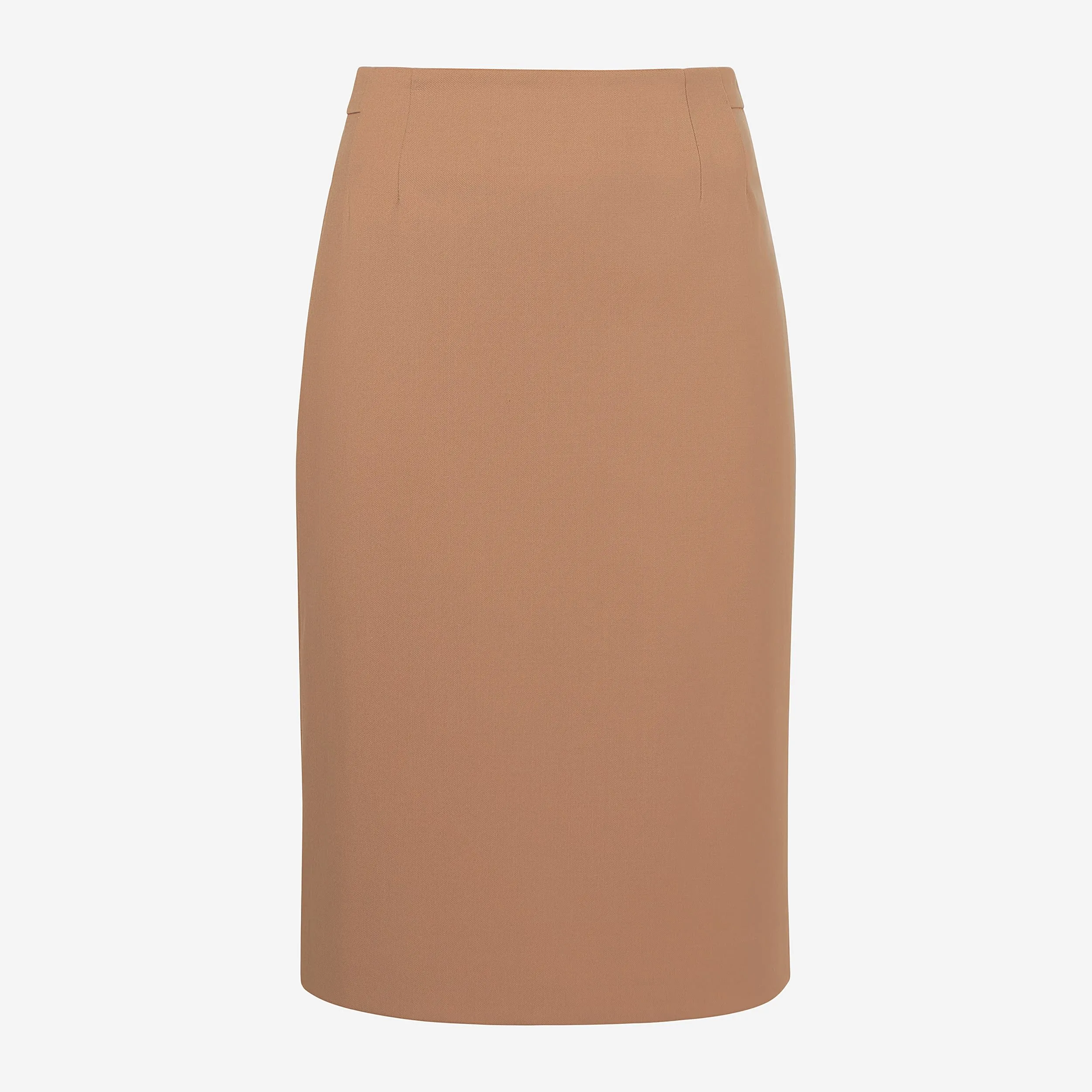 Cobble Hill Skirt - Washable Wool Twill :: Camel