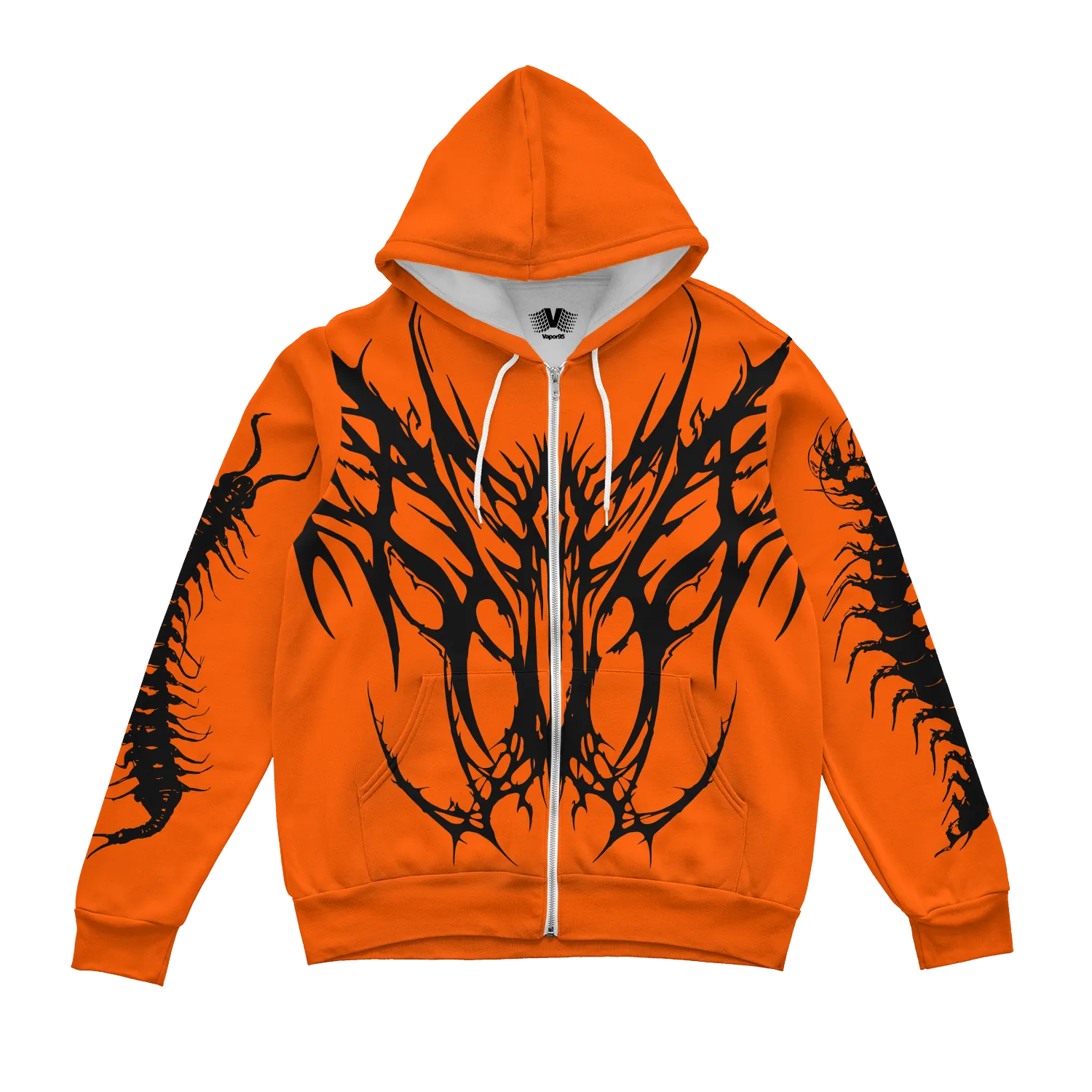 Code Orange Zip Up Hoodie