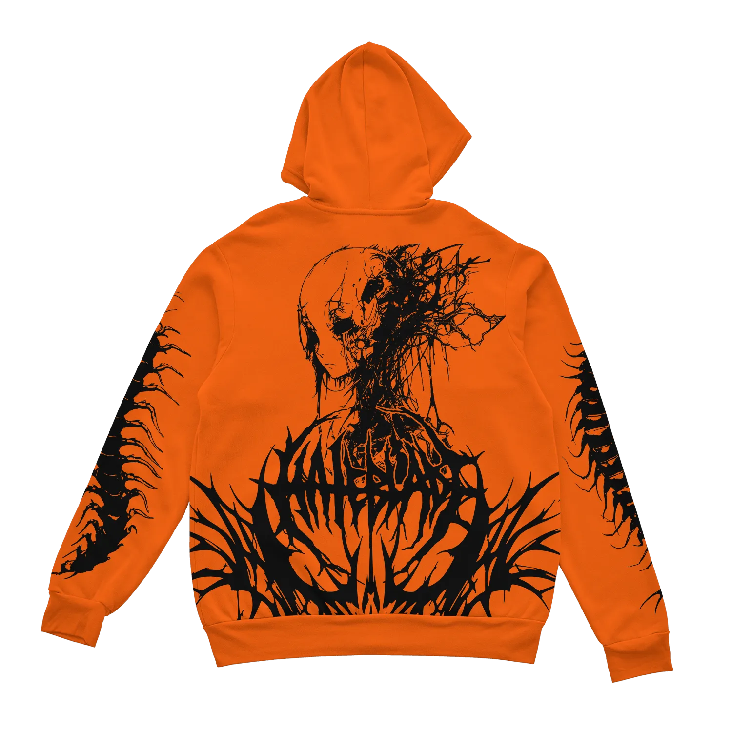 Code Orange Zip Up Hoodie