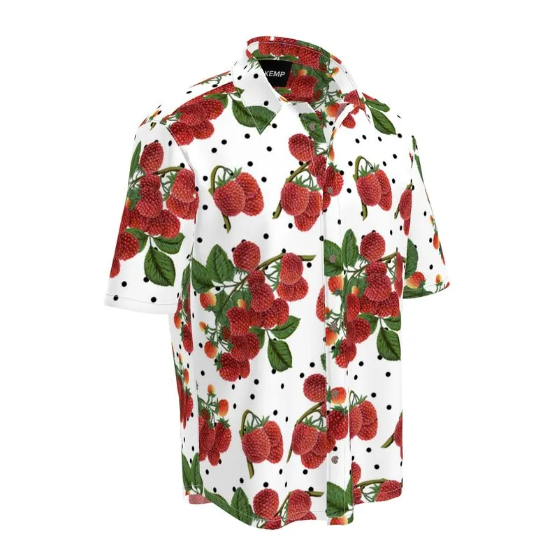 Colossal Raspberry Mens Short Sleeve Shirt