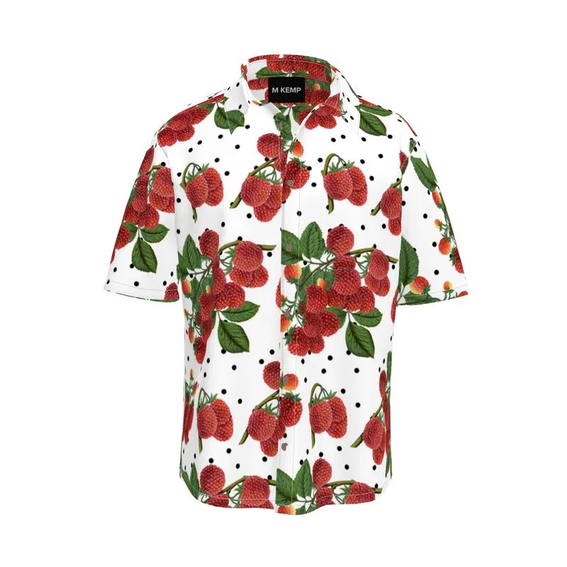 Colossal Raspberry Mens Short Sleeve Shirt