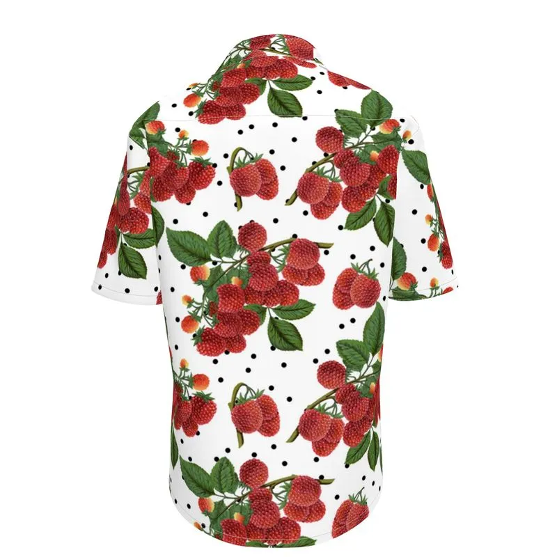 Colossal Raspberry Mens Short Sleeve Shirt