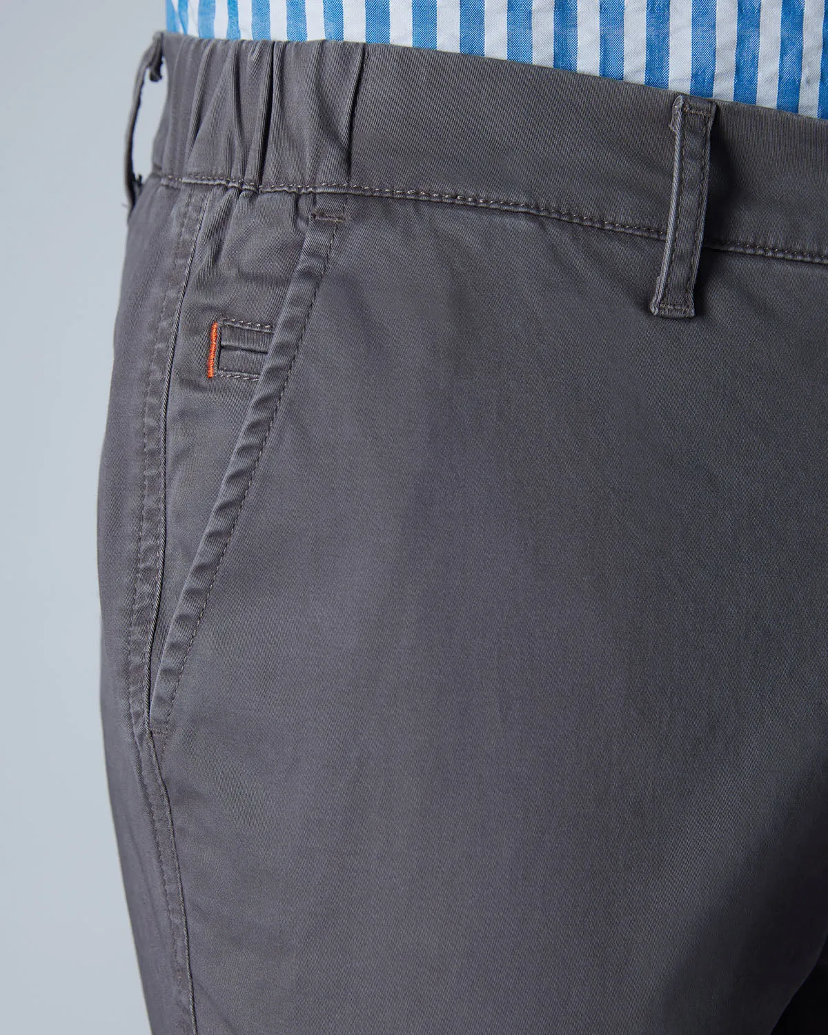 Cosmic Casual Stretch  Chinos - Grey