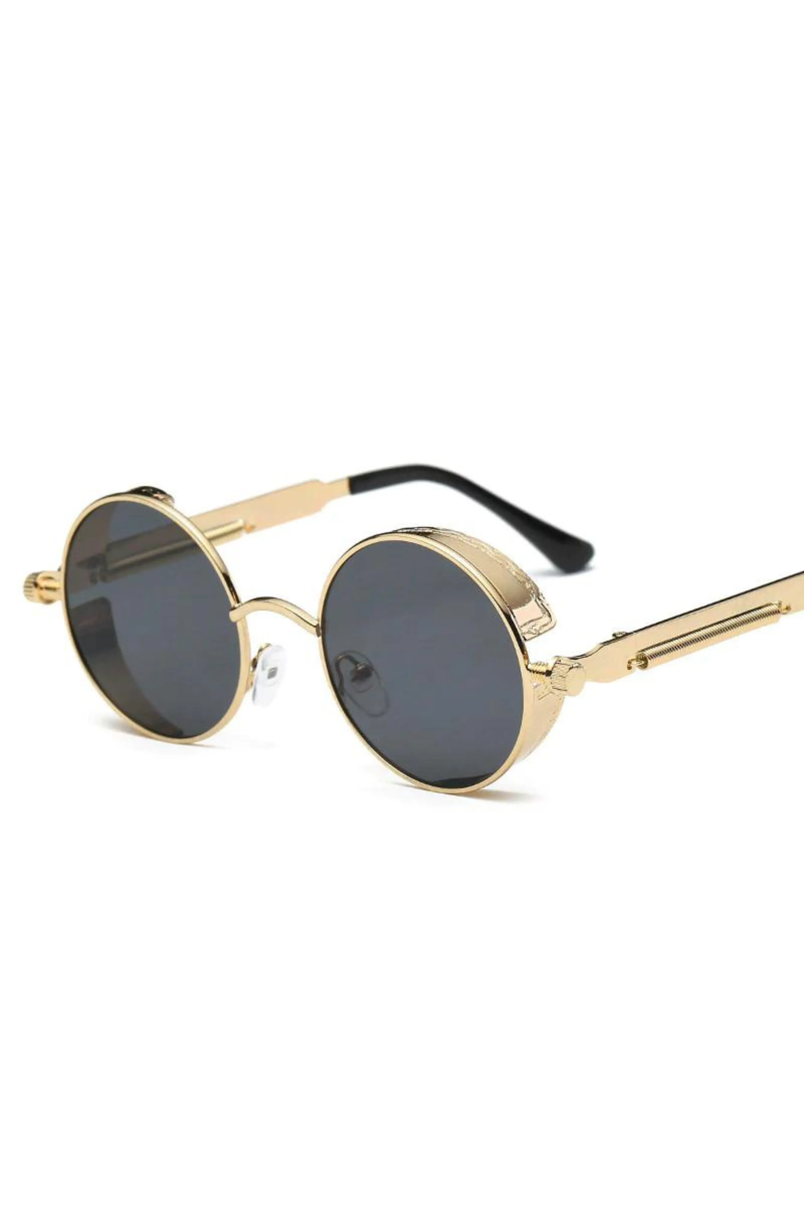 COSMO COVER  BLACK WITH GOLD FRAME SUNGLASSES