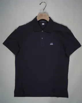 C.P. Company Stretch Piquet Polo Shirt / Total Eclipse