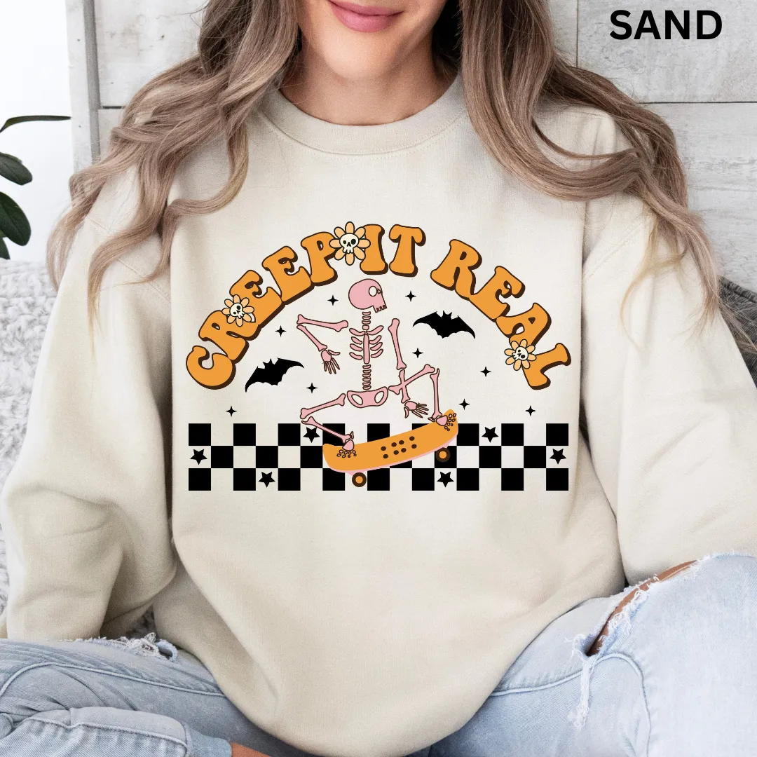 CREEP IT REAL SWEATSHIRT