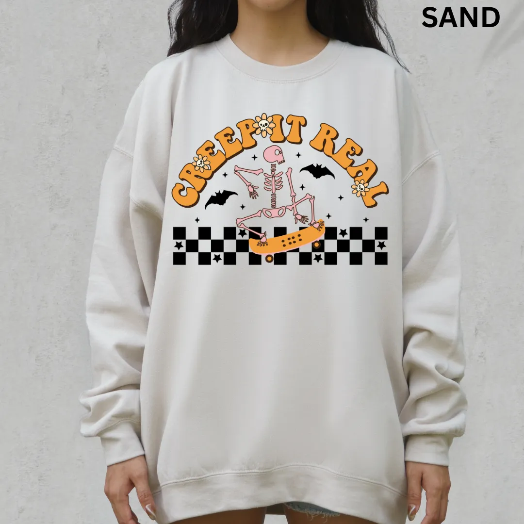 CREEP IT REAL SWEATSHIRT