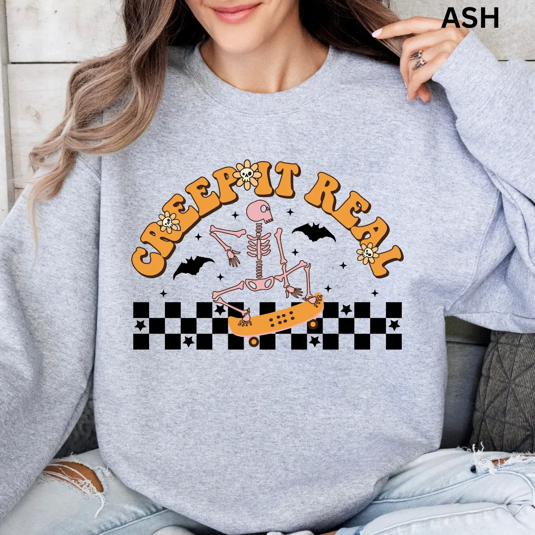 CREEP IT REAL SWEATSHIRT