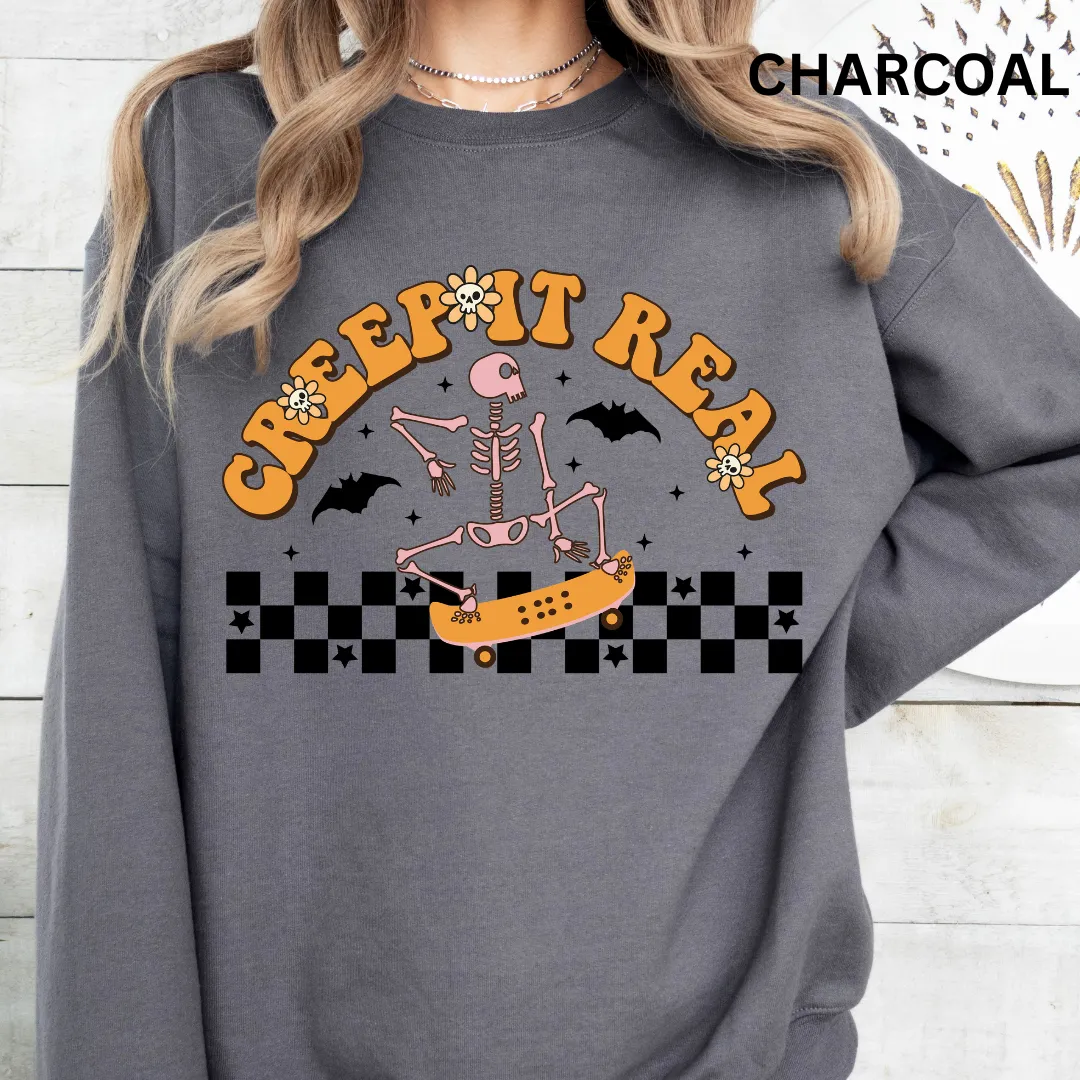 CREEP IT REAL SWEATSHIRT